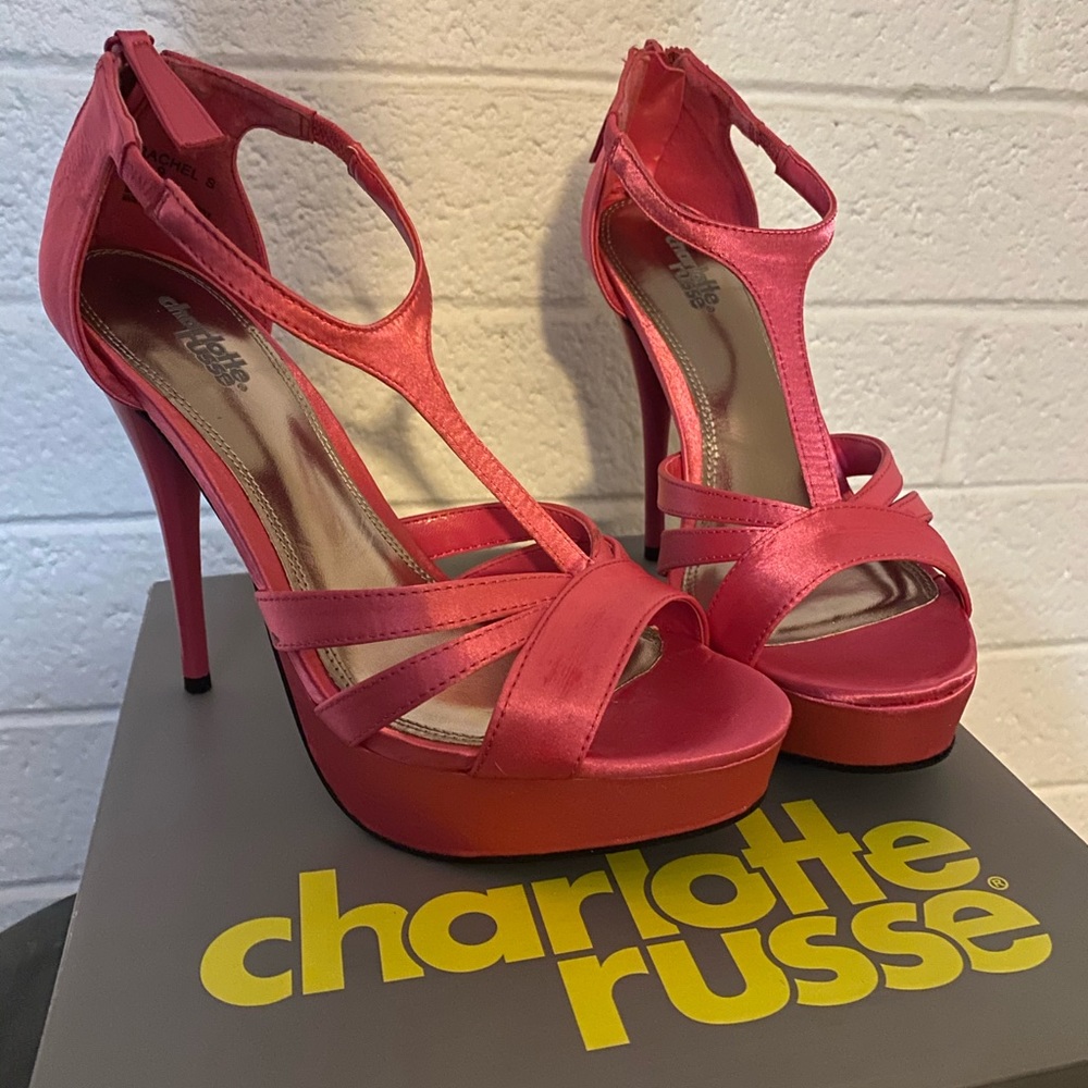 Charlotte Russe Pink Heels